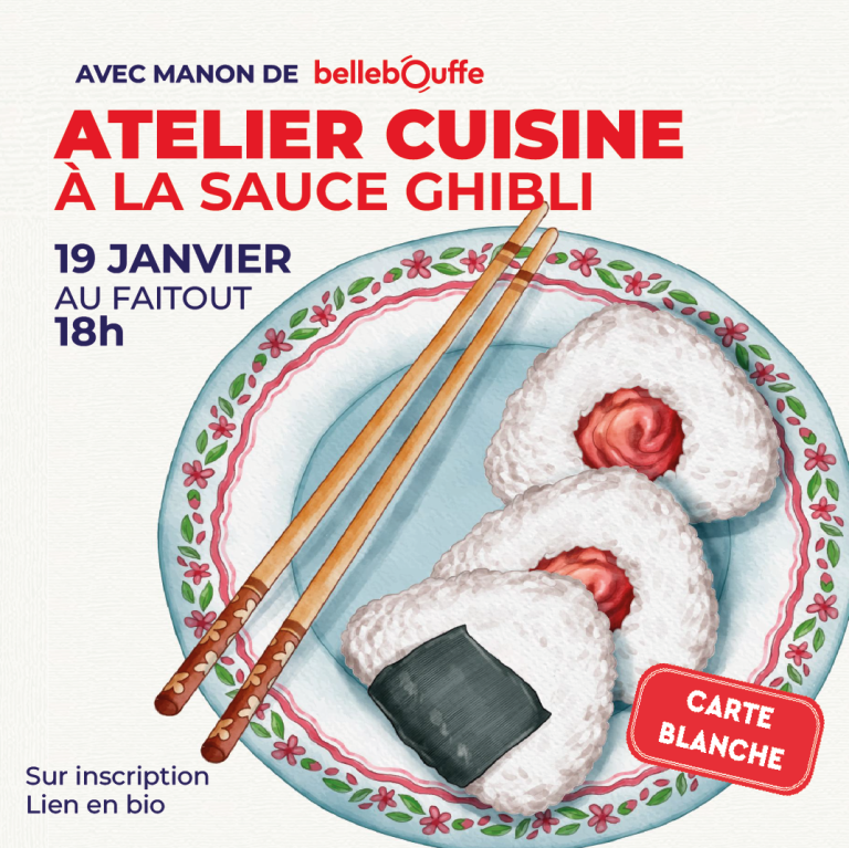 Atelier de cuisine sauce ghibli
