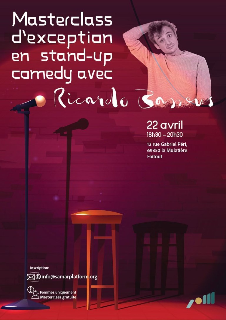 Masterclass d'exception en stand-up comedy