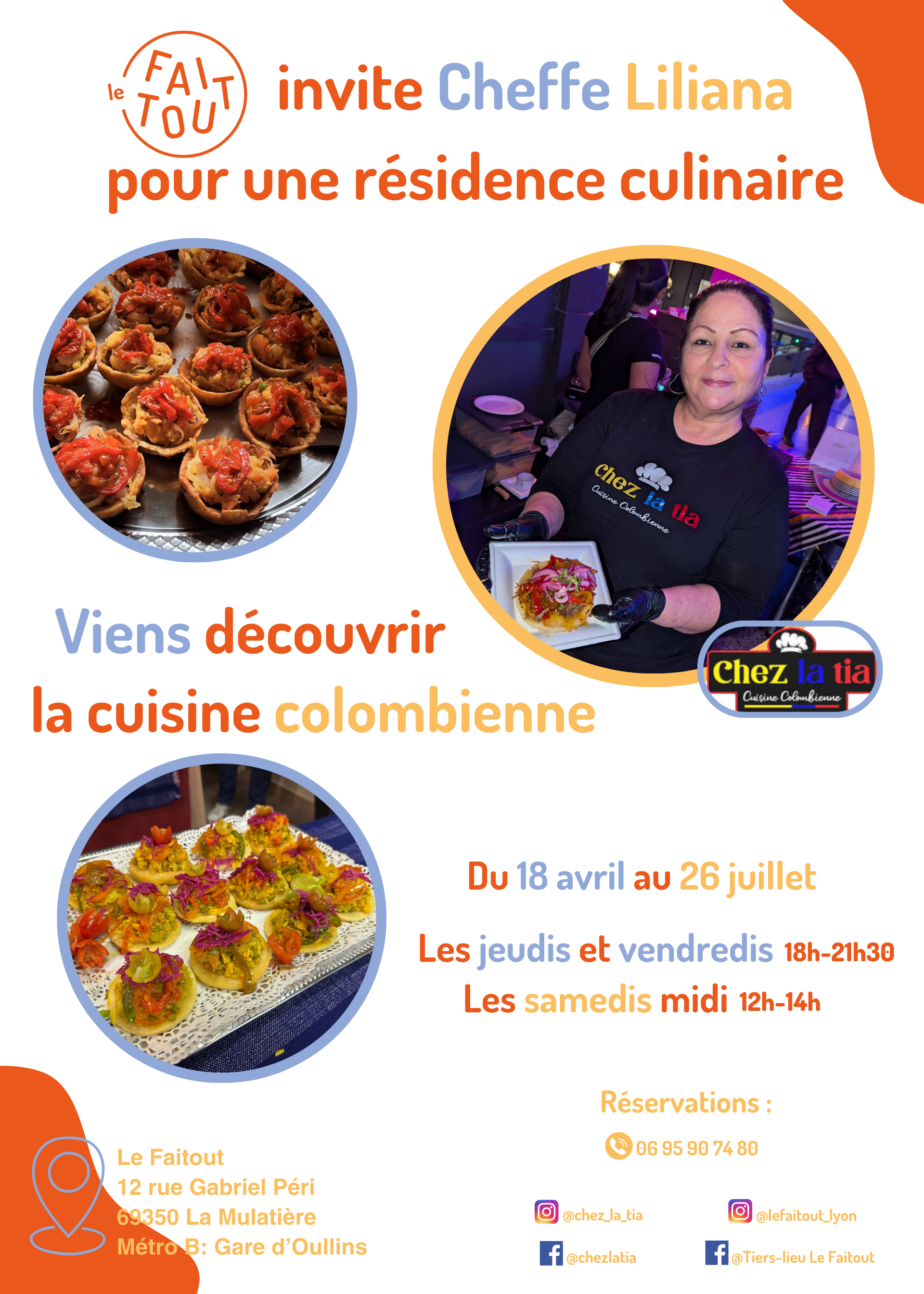 Nouvelle résidence de chef·fe