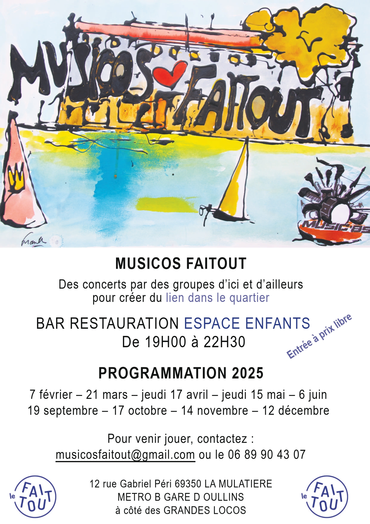 Soirée musicos 🎶