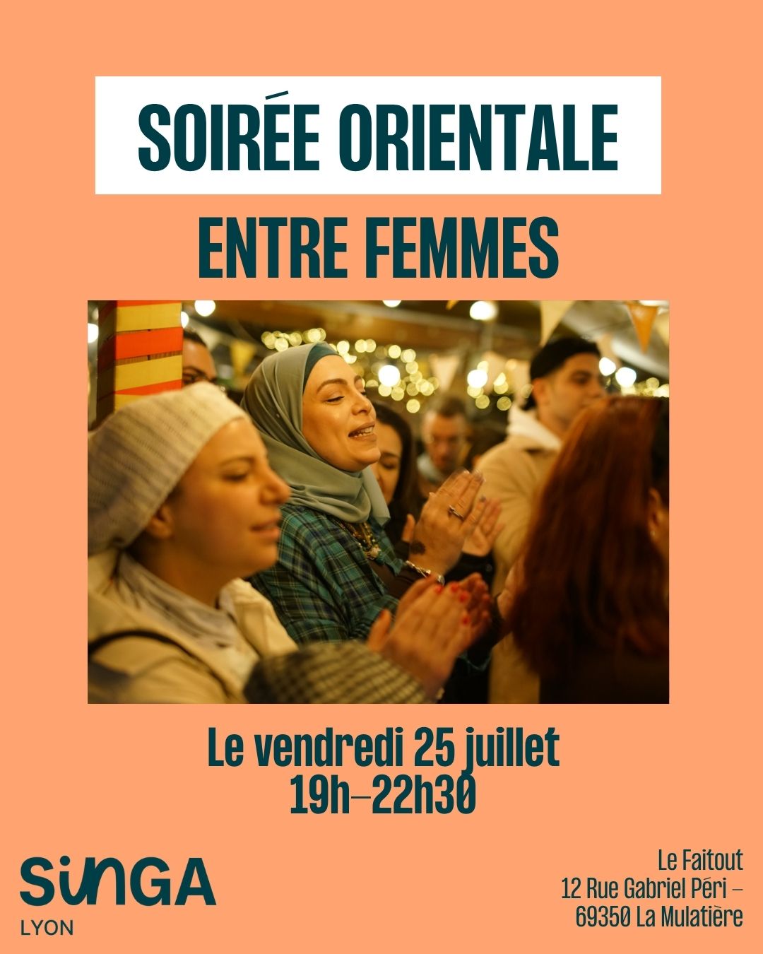 Soirée orientale entre femmes